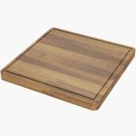 İroko Çift Taraflı Sunum ve Kesme Tahtası - Görsel 2