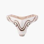 Mesir Plastik Ayak Sultan Oymalı Beyaz